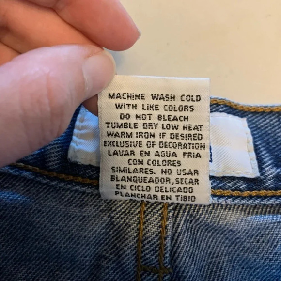 Vintage distressed floral Embroidered Y2K Shorts - Picture 11 of 12